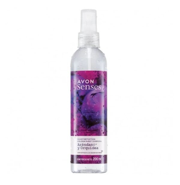 Colonia Spray Corporal Arandano y Orquidea 200ml Avon Colonia Spray Corporal Arandano y Orquidea 200ml Avon