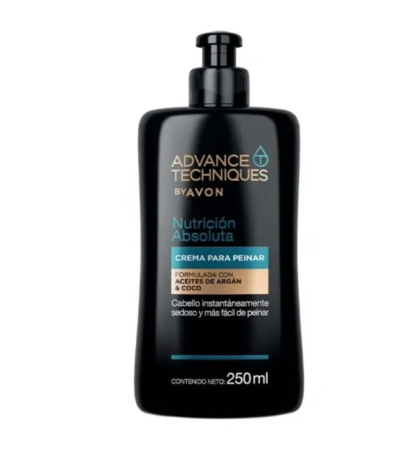 Crema Peinar Nutricion Absoluta Aceite Argan y Coco 250ml Avon Crema Peinar Nutricion Absoluta Aceite Argan y Coco 250ml Avon