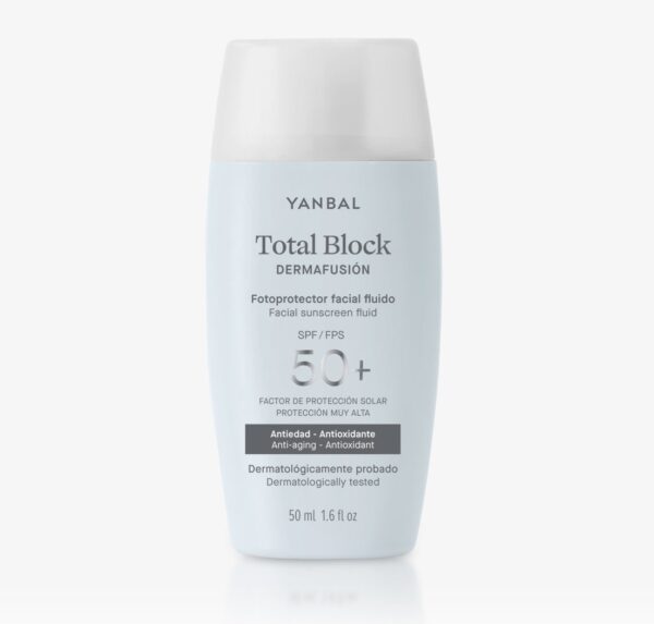 Protector solar Facial Total Block Dermafusion Antiedad 50ml Yanbal