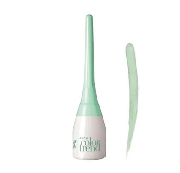 Delineador Liquido Color Trend Tono Menta Pastel 3ml Avon