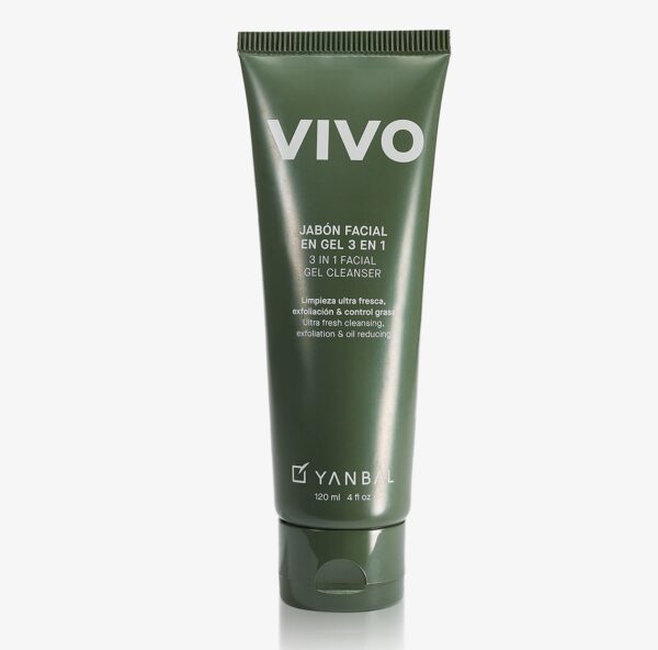 Jabon Facial 3 en 1 Vivo 120ml Yanbal Jabon Facial 3 en 1 Vivo 120ml Yanbal