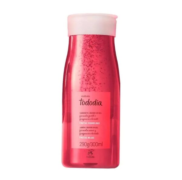 Jabon Liquido en Gel Frutos Rojos 300ml Natura
