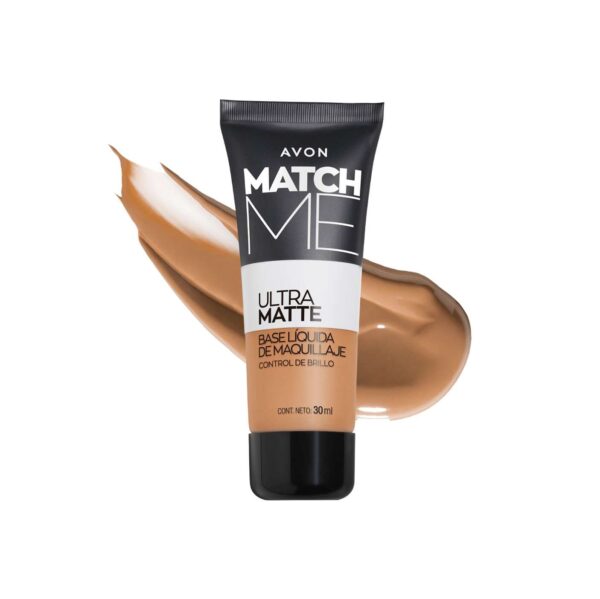 Base liquida Match Me tono True Beige Avon