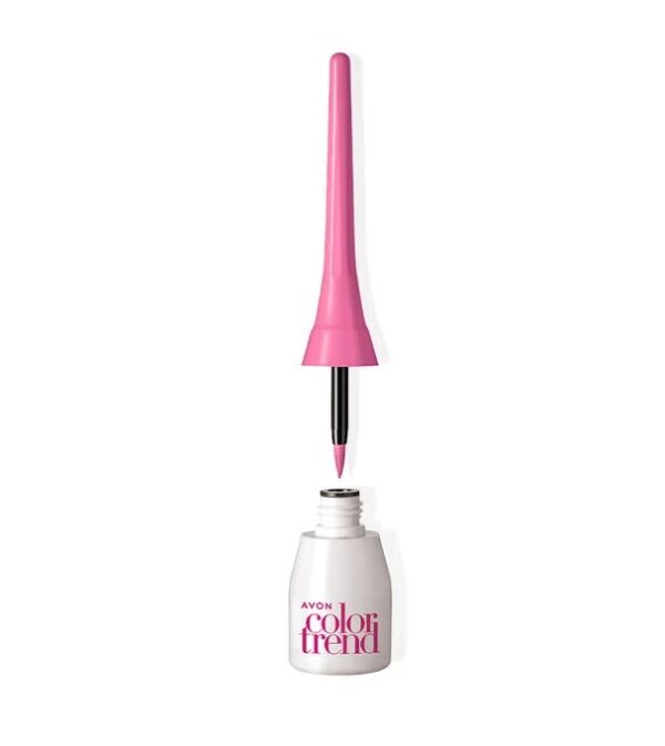 Delineador liquido tono Rosa Cibernetico Avon