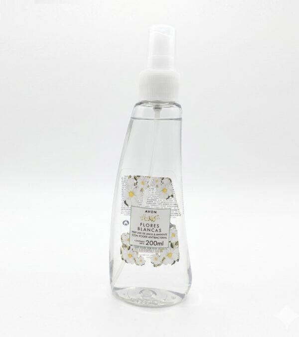 Fragancia de Ropa y Ambiente Flores Blancas 200ml Avon