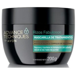 Mascarilla Capilar Rizos Fabulosos Aceite Ricino 250g Avon