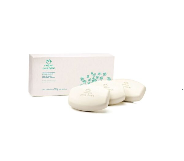 Jabón x 3 unidades Erva doce 90gr Natura Jabón x 3 unidades Erva doce 90gr Natura