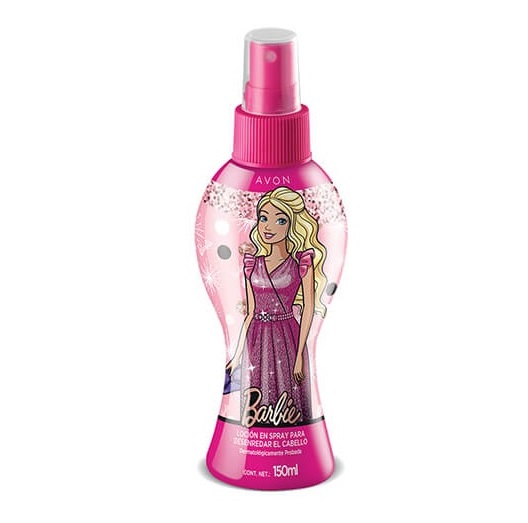 Desenredante de cabello Spray Barbie 150ml Avon