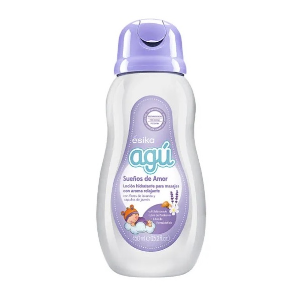 Locion Hidratante Masajes Agu Sueños de Amor 450ml esika Locion Hidratante Masajes Agu Sueños de Amor 450ml esika