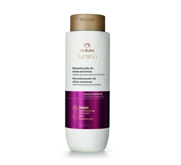 Acondicionador Cabello Quimicamente dañado Lumina 300ml Natura Acondicionador Cabello Quimicamente dañado Lumina 300ml Natura