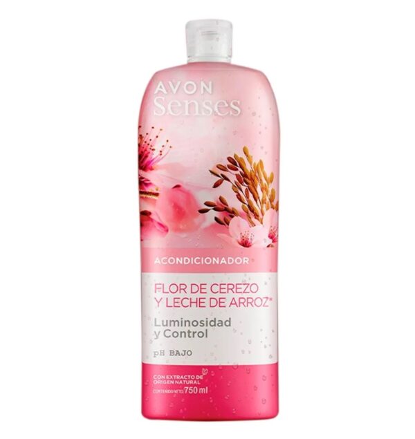 Acondicionador Flor Cerezo y Leche de Arroz 750ml Avon