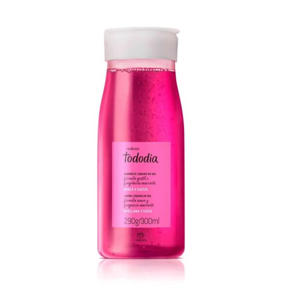 Jabon liquido en gel Tododia Avellana y Cassis 300ml Natura