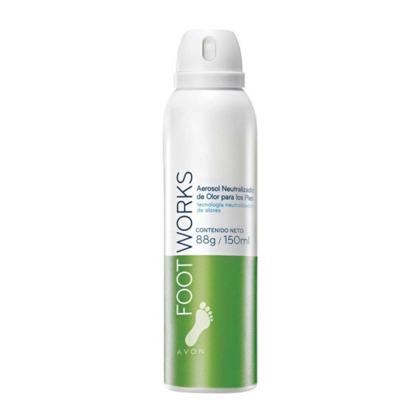 Aerosol Neutralizador de Olor Pies Foot Works 150ml Avon
