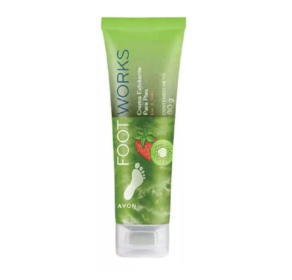 Crema Exfoliante para Pies Kiwi Fresa 80g Avon Crema Exfoliante para Pies Kiwi Fresa 80g Avon