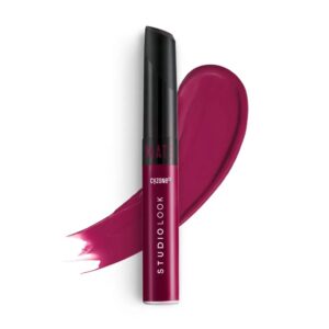 Labial Liqido Mate Studio Look tono Wine 6ml Cyzone Labial Liqido Mate Studio Look tono Wine 6ml Cyzone