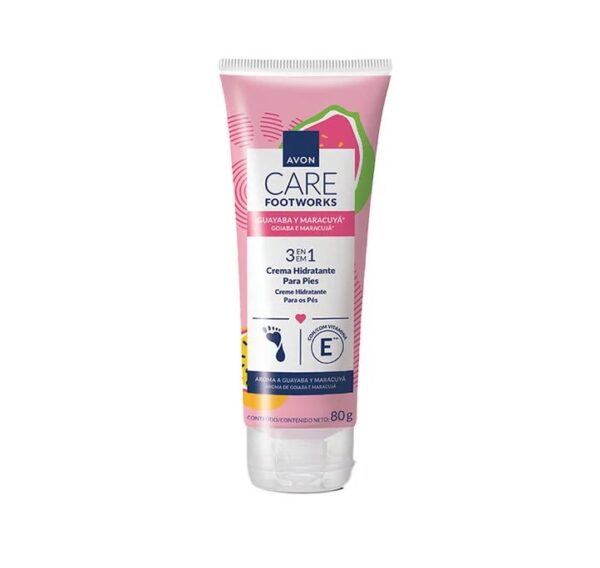 Exfoliante en crema para pies Guayaba y Maracuya 80g Avon