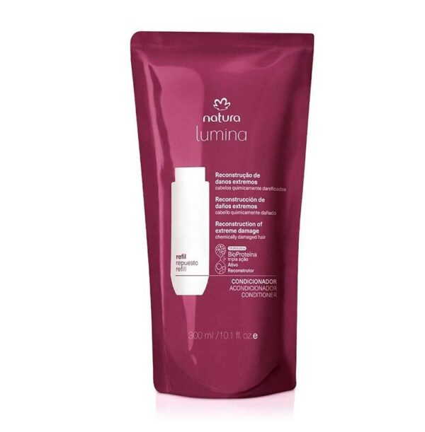 Repuesto Acondicionador Lumina Reconstruccion Daños Extremos 300ml Natura