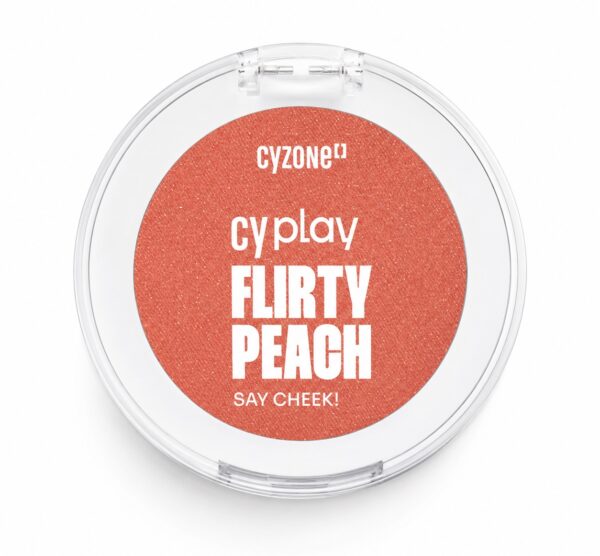 Rubor Compacto Say Cheek Cyplay tono Flirty Peach 5.2g Cyzone