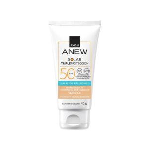 Protector solar Anew 50fps tono claro 1 40gr Avon Protector solar Anew 50fps tono claro 1 40gr Avon