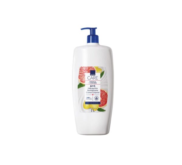 Crema 6 en 1 Toronja y Jengibre 1L Avon