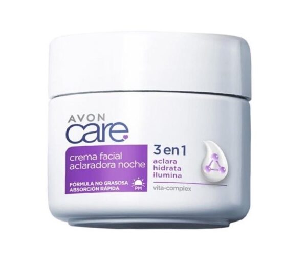 Crema 3 en 1 Aclaradora noche 400g Avon Crema 3 en 1 Aclaradora noche 400g Avon