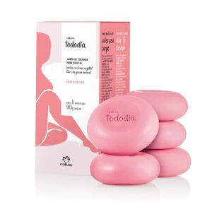 Jabón Barra x5 unidaes Frutas Rojas Tododia 90g Natura