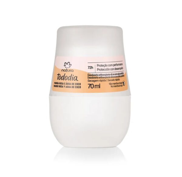 Desodorante roll on tododia Mango y Agua de Coco 70ml Natura Desodorante roll on tododia Mango y Agua de Coco 70ml Natura