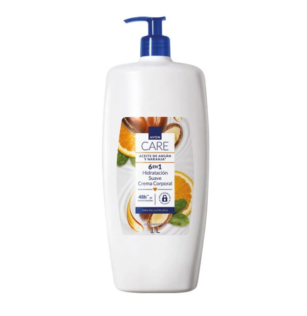 Crema Aceite Argan y Naranja 1L Avon Crema Aceite Argan y Naranja 1L Avon