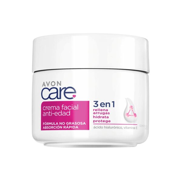 Crema Facial Antiedad 3 en 1 rellena Arrugas 100g Avon