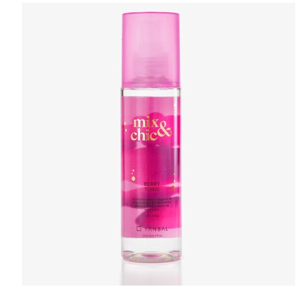 Colonia Mix Chic Berry Tonic Frutos Rojos 200ml Yanbal