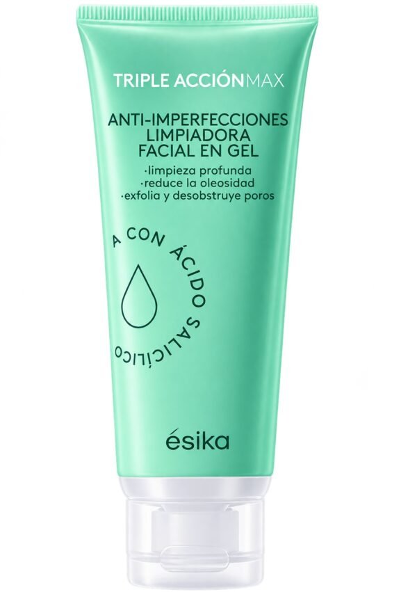 Limpiadora Facial en Gel Anti Imperfecciones Triple Accion max 120g esika