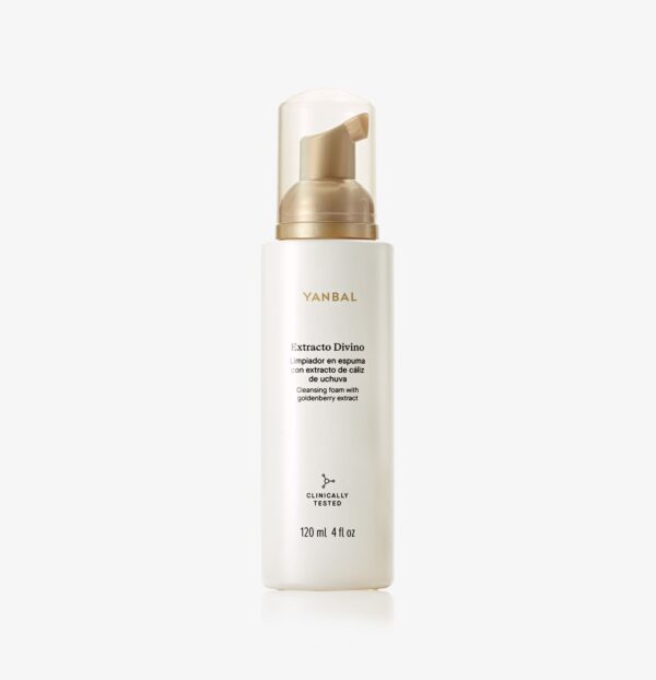 Limpiador en Espuma Extracto Divino 120ml Yanbal