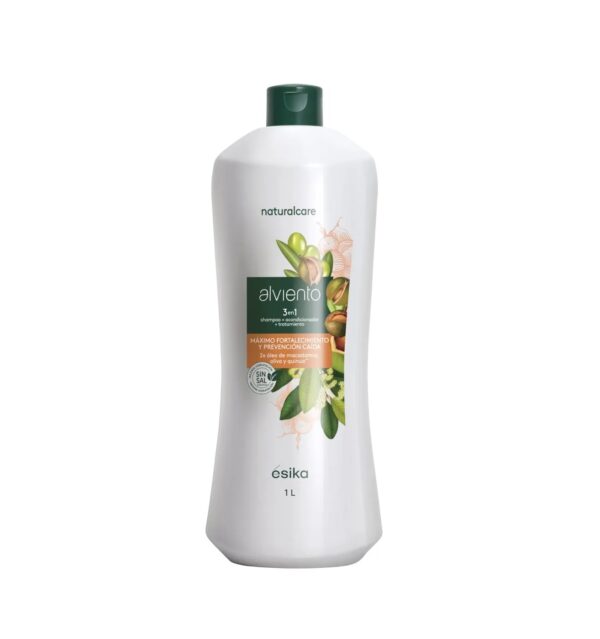 Shampoo Alviento Macadamia Olivo y Quinua de litro esika Shampoo Alviento Macadamia Olivo y Quinua de litro esika